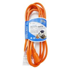 Extension Cord 10ft 16AWG HD Orange-wholesale