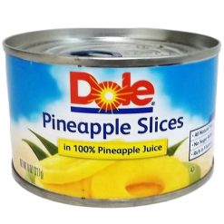 Dole Pineapple Slices In Juice 8oz-wholesale