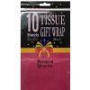 Tissue Paper 10ct Hot Pink 20 x 20in-wholesale