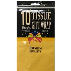 Tissue Paper 10ct Yellow 20 X 20in-wholesale