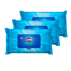 Clorox Disinfec Wipes Bag 75ct Fresh-wholesale
