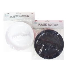 Ashtray Plastic 7in Round Asst Clrs-wholesale