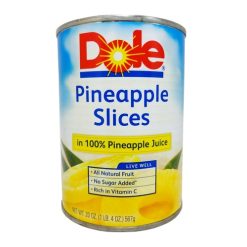 Dole Pineapple Slices 20oz In Juice-wholesale