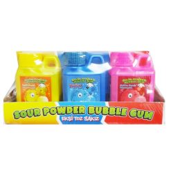 Sour Powder Bubble Gum 50g Asst-wholesale