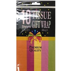 Tissue Paper 10ct Rainbow Bright 20X20in-wholesale