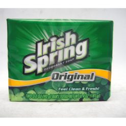 Irish Spring Bar Soap 2pk 6.4oz Orig-wholesale