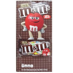 M & M Milk Choco Plain 1.69oz-wholesale