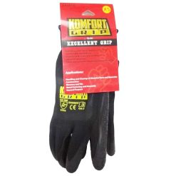 Komfort Grip Work Gloves XS Blck-wholesale
