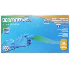 Dermatouch Disp Gloves 100ct XL Blue-wholesale