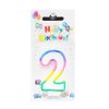 Birthday Candles #2 Rainbow-wholesale Birthday Candles #2 Rainbow-wholesale
