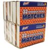 Q.H Matches 10 X 32ct Wooden-wholesale