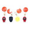 Key Chain Squid Game Asst-wholesale Key Chain Squid Game Asst-wholesale