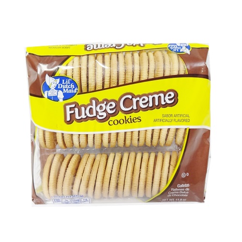 Lil Dutch 11.8oz Fudge Creme Cookies-wholesale