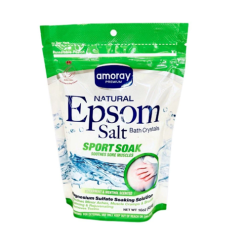 Amoray Epsom Salt 16oz Spearmint & Mnthl-wholesale