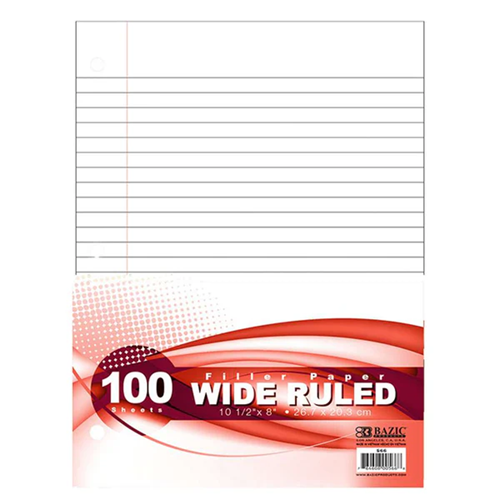 Filler Paper 100ct W-R-wholesale Filler Paper 100ct W-R-wholesale