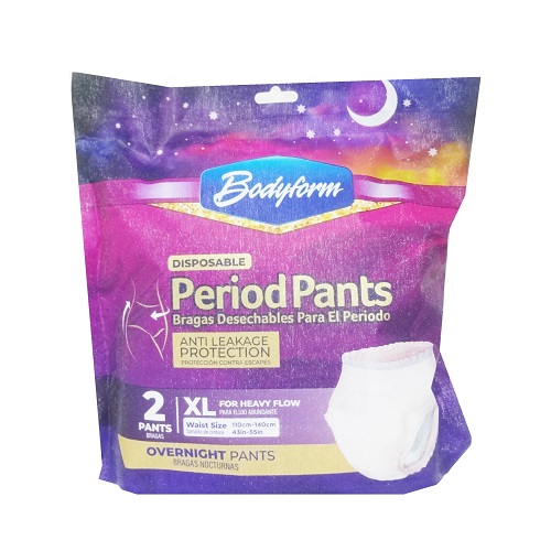 Bodyform Period Pants 2pk XL Overnight-wholesale Bodyform Period Pants 2pk XL Overnight-wholesale