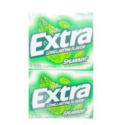 Extra Gum 15pc Spearmint-wholesale