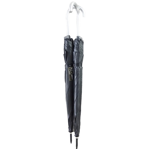 Umbrella Double Black Silver Handle-wholesale Umbrella Double Black Silver Handle-wholesale