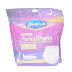 Bodyform Period Pants 2pk Lg Overnight-wholesale
