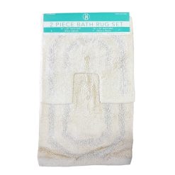 Bath Rug Set 2pc Beige-wholesale