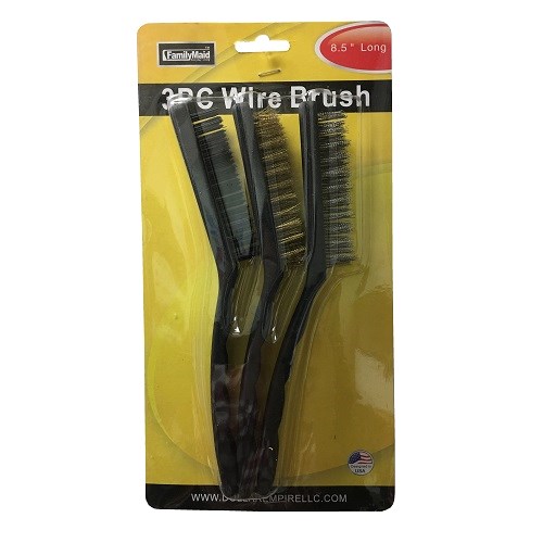 Wire Brush 3pc 8.5in-wholesale