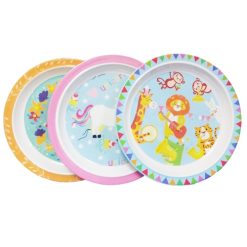 Melamine Plates Kids 8in Asst Design-wholesale