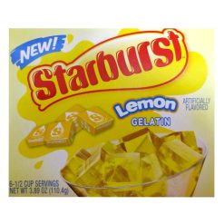 Starburst Gelatin 3.89oz Lemon-wholesale