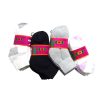 ZMZ Socks Ankle Kids 3pk 4-6 Asst Clrs-wholesale