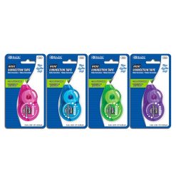 Correction Tape Mini Asst Clrs-wholesale
