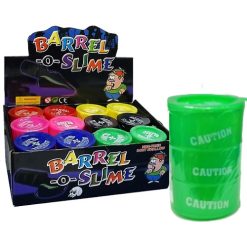 Toy 3in Barrel-O-Slime Asst Clrs-wholesale