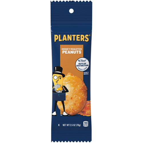 Planters Honey Roasted Peanuts 2.5oz-wholesale Planters Honey Roasted Peanuts 2.5oz-wholesale
