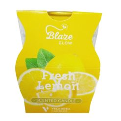 Blare Scented Candle 3.5oz Fresh Lemon-wholesale