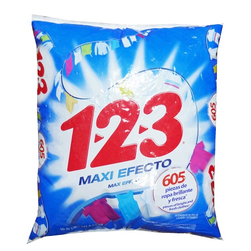 1-2-3 Detergent 4.54 K Fresca Blancur-wholesale 1-2-3 Detergent 4.54 K Fresca Blancur-wholesale