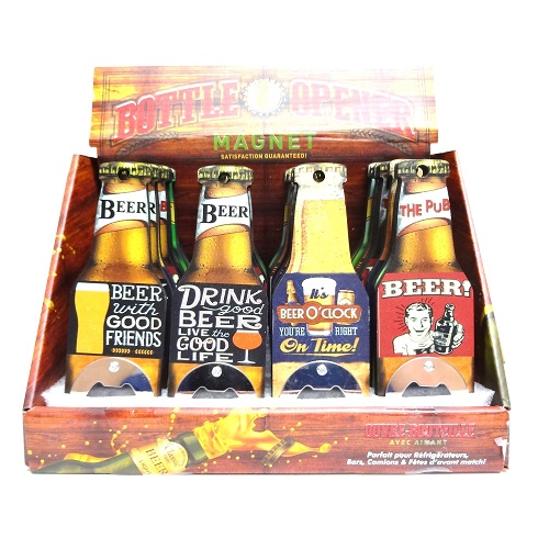 Bottle Opener W-Magnet Asst-wholesale Bottle Opener W-Magnet Asst-wholesale