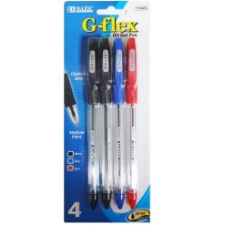 G-Flex Pens 4pk Md Asst Clrs-wholesale