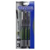 Dayton Black Ink Roller Ball Pen 3pc-wholesale