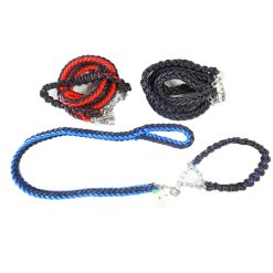 Pet Dog Leash W-Collar 3.0mmX1.2mm Asst-wholesale