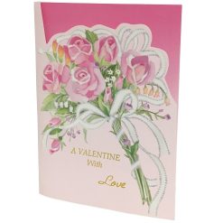 Valentine Musical Cards Asst Designs-wholesale