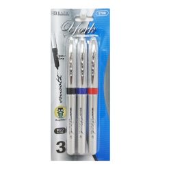 Pens Roller Ball 0.7mm 3pk 3 Colors-wholesale