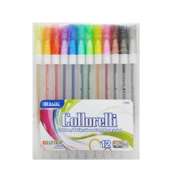 Collorelli Glitter Pens 12pk Asst Clrs-wholesale