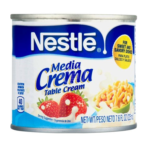 Nestle Media Crema 7.61oz-wholesale Nestle Media Crema 7.61oz-wholesale