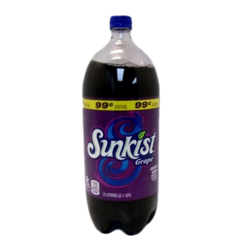 Sunkist Soda 2 Ltrs Grape Bottle-wholesale Sunkist Soda 2 Ltrs Grape Bottle-wholesale