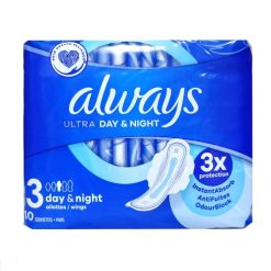 Always Ultra Maxi Pads 10ct  Day & Nig-wholesale