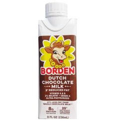 Bordens 8oz Dutch Chocolate Milk-wholesale