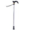 Walking Stick 3ft Silver Metal-wholesale
