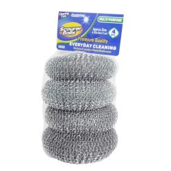 Scourer Pads 4pc 4.33in-wholesale