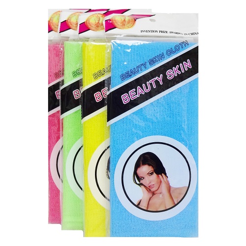Exfoliating Wash Cloth 1pc Asst Clrs-wholesale Exfoliating Wash Cloth 1pc Asst Clrs-wholesale