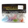 Keychain Heart Design Asst Clrs-wholesale Keychain Heart Design Asst Clrs-wholesale