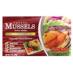 Polar Smoked Mussels 3oz In Oil-wholesale