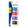 Sharperners 4pc Dual Blade W-Receptacle-wholesale Sharperners 4pc Dual Blade W-Receptacle-wholesale